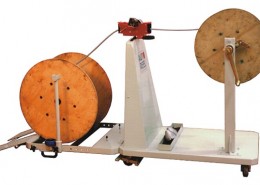 Autoreel Hand Winder cable winding machine HW100A In Operation